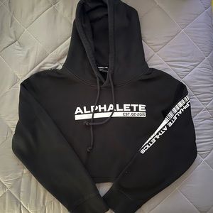 Alphalete cropped hoodie